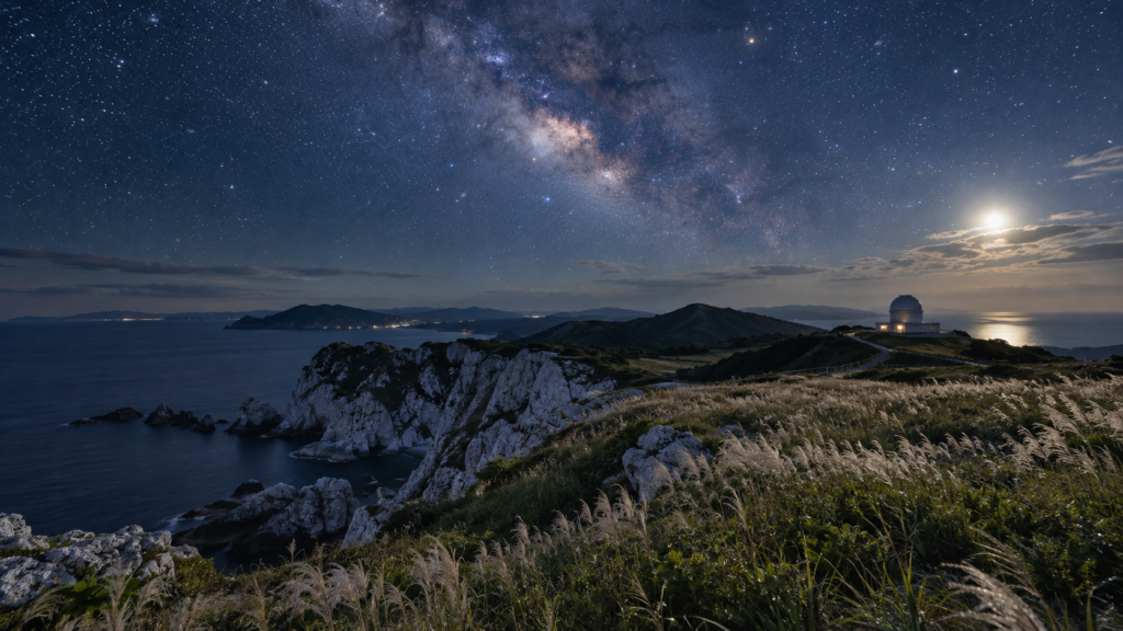 和歌山県の星空スポットと白崎海洋公園